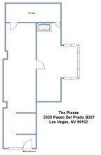 2310 Paseo Del Prado, Las Vegas, NV en alquiler Plano de la planta- Imagen 1 de 1