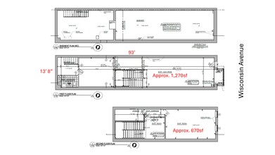 1326 Wisconsin Ave NW, Washington, DC en alquiler Plano del sitio- Imagen 1 de 1