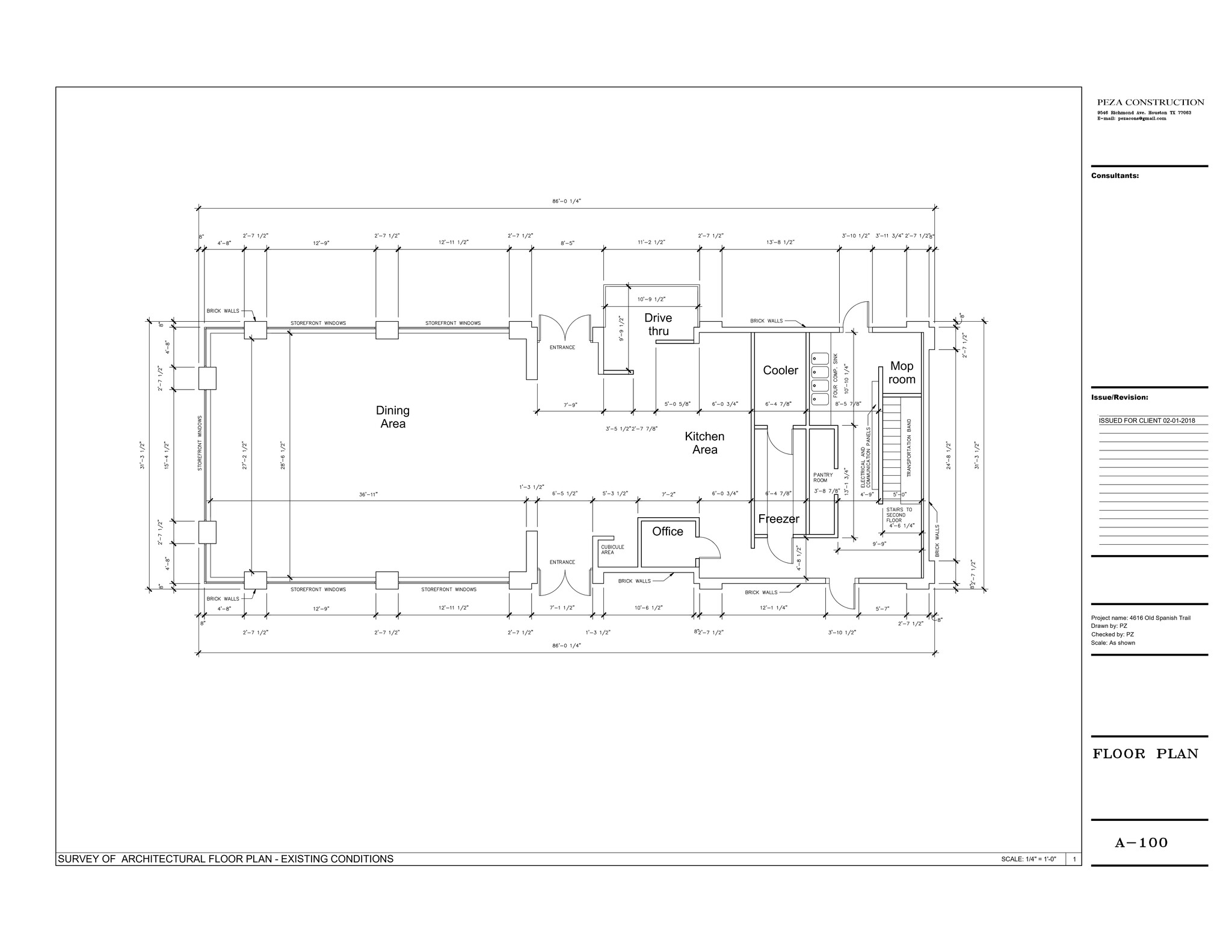 4616 Old Spanish Trl, Houston, TX en alquiler Plano del sitio- Imagen 1 de 1