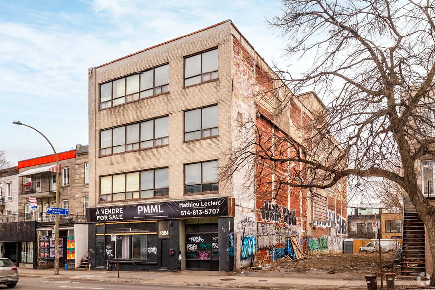 4584-4600 Av Papineau, Montréal, QC en venta - Foto del edificio - Imagen 1 de 2