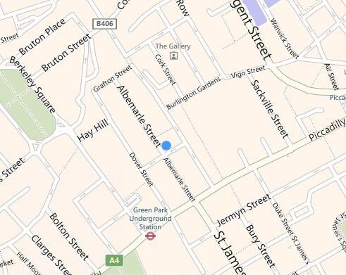 11-11A Albemarle St, London en alquiler - Plano de solar - Imagen 2 de 7