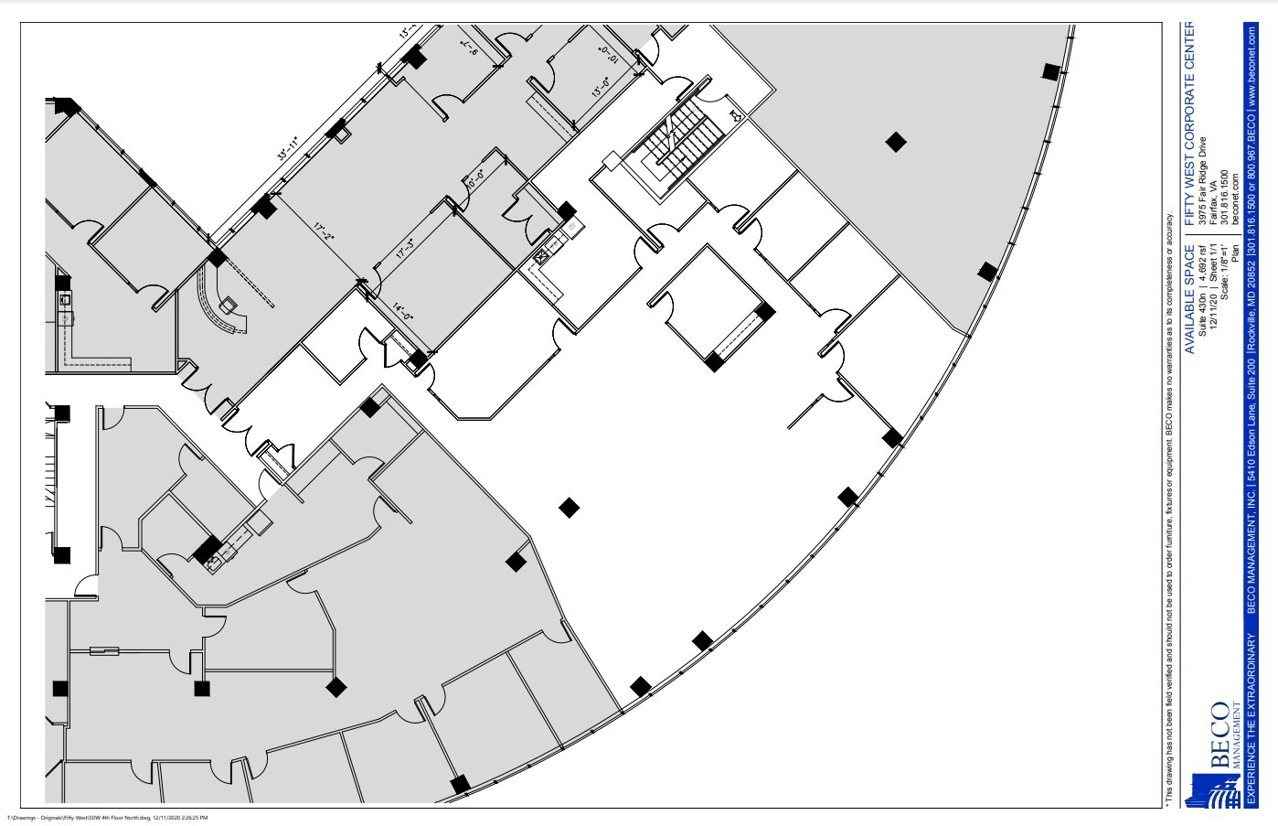 3975 Fair Ridge Dr, Fairfax, VA en alquiler Plano de la planta- Imagen 1 de 1