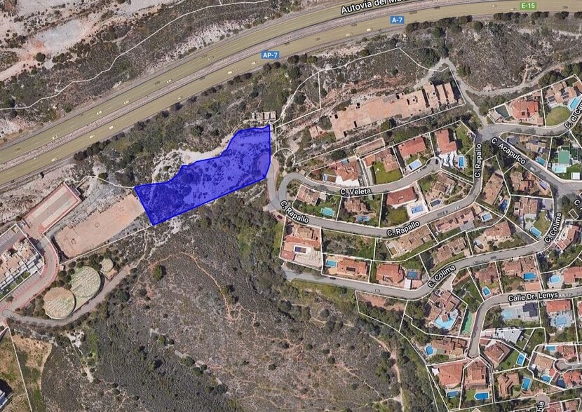 Terreno Sp-13 la Soga, 8, Benalmádena, Málaga en venta - Plano de solar - Imagen 2 de 2