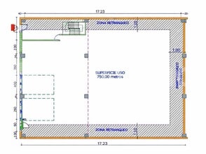 Nave en Madrid, Madrid en alquiler Plano de planta tipo- Imagen 1 de 2