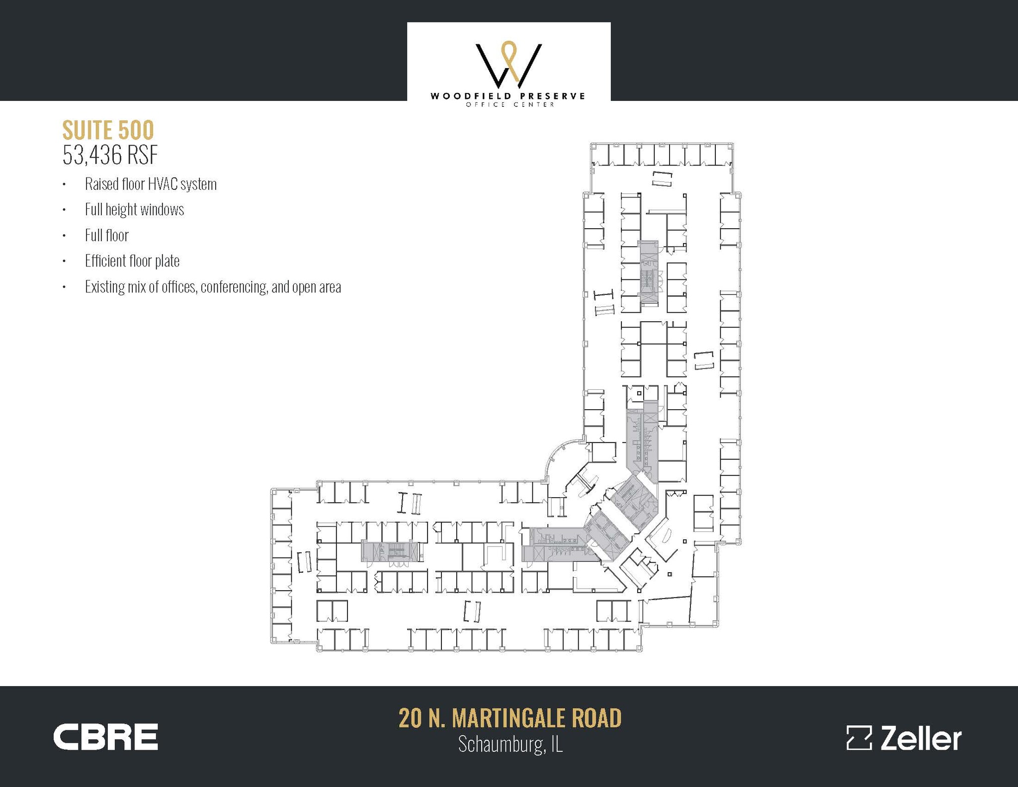 20 N Martingale Rd, Schaumburg, IL en alquiler Plano de la planta- Imagen 1 de 1