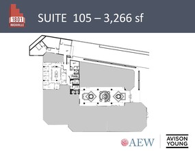 1801 Rockville Pike, Rockville, MD en alquiler Plano de la planta- Imagen 1 de 1