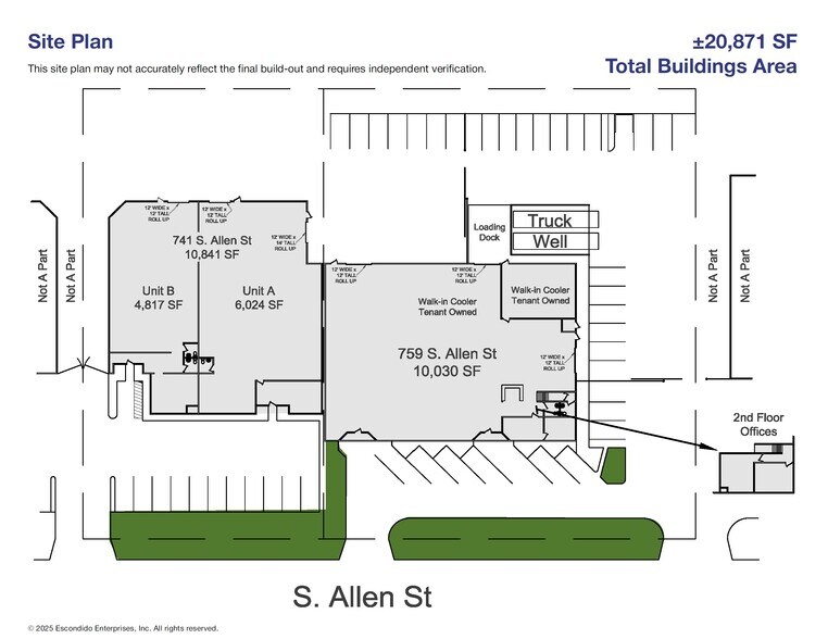 741 & 759 S. Allen St cartera de 2 inmuebles en venta en LoopNet.es - Foto del edificio - Imagen 3 de 11