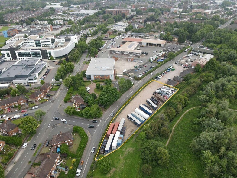 Silverdale Rd, Newcastle Under Lyme en alquiler - Vista aérea - Imagen 3 de 10