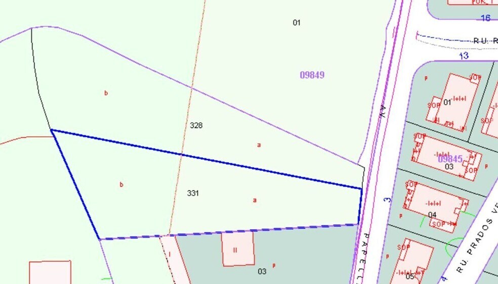 Rúa Praia de Estacas, Ares, La Coruna en venta - Plano del sitio - Imagen 2 de 7