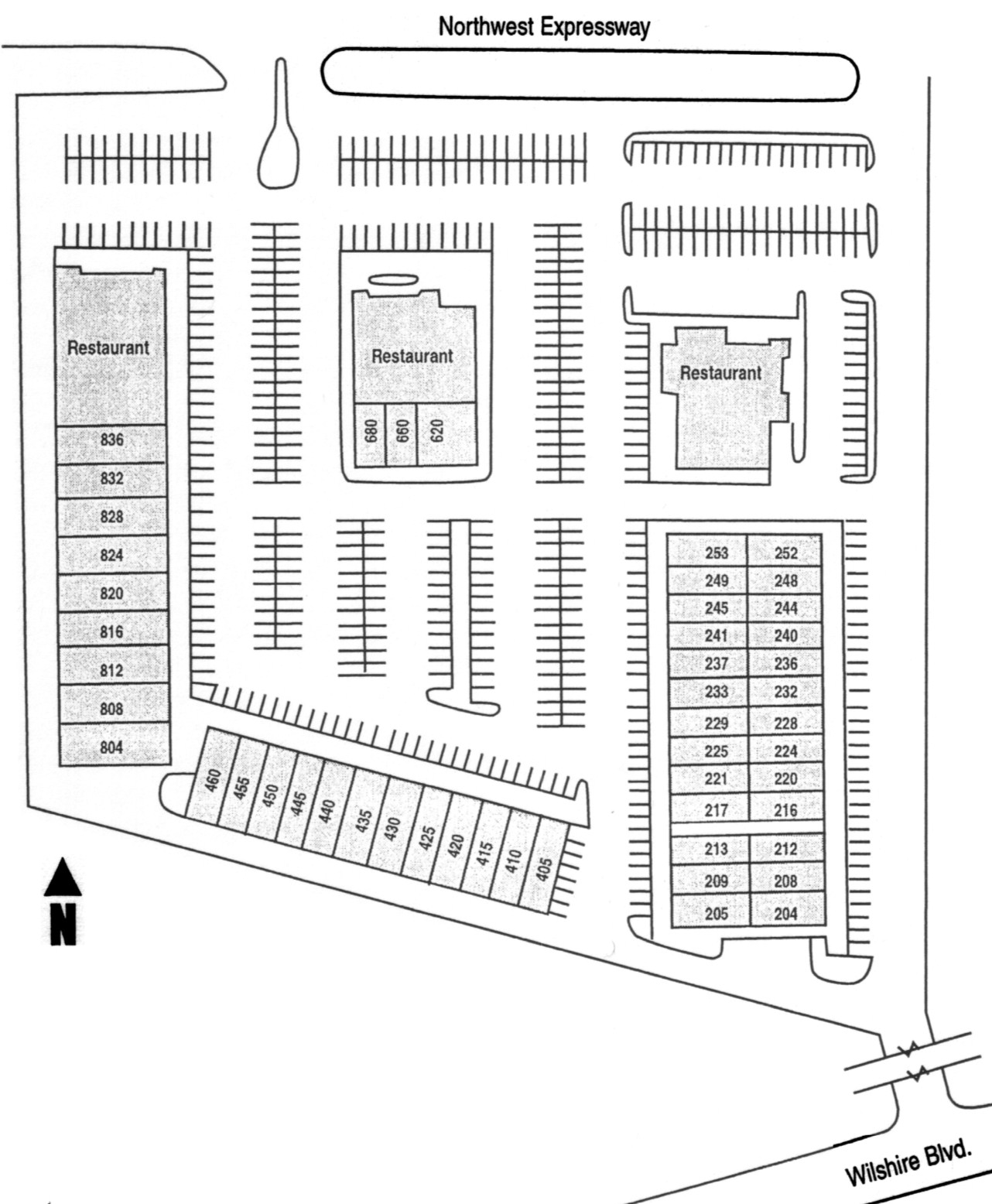 6444 NW Expressway St, Oklahoma City, OK en alquiler Plano del sitio- Imagen 1 de 1