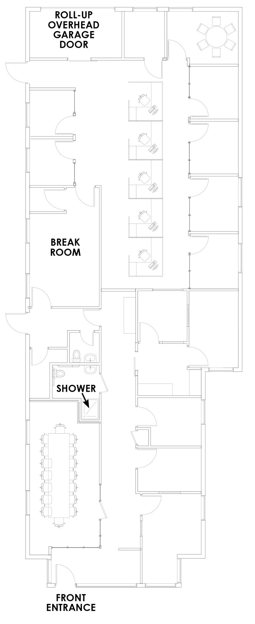 2639 Spruce St, Boulder, CO en venta Plano de la planta- Imagen 1 de 9