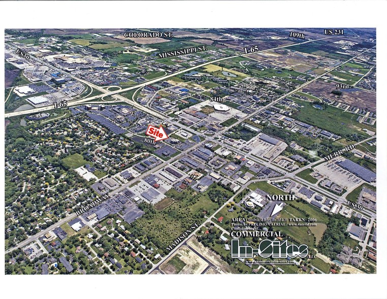 8001 Broadway, Merrillville, IN en alquiler - Vista aérea - Imagen 3 de 16