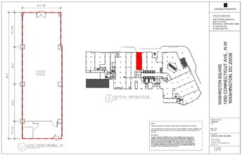 1050 Connecticut Ave NW, Washington, DC en alquiler Plano de la planta- Imagen 1 de 1