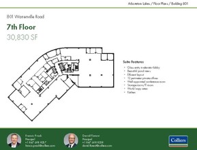 801 Warrenville Rd, Lisle, IL en alquiler Plano de la planta- Imagen 1 de 1