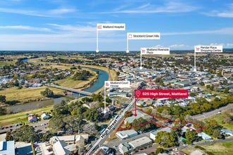 525 High St, Maitland, NSW - Aérea  vista de mapa - Image1