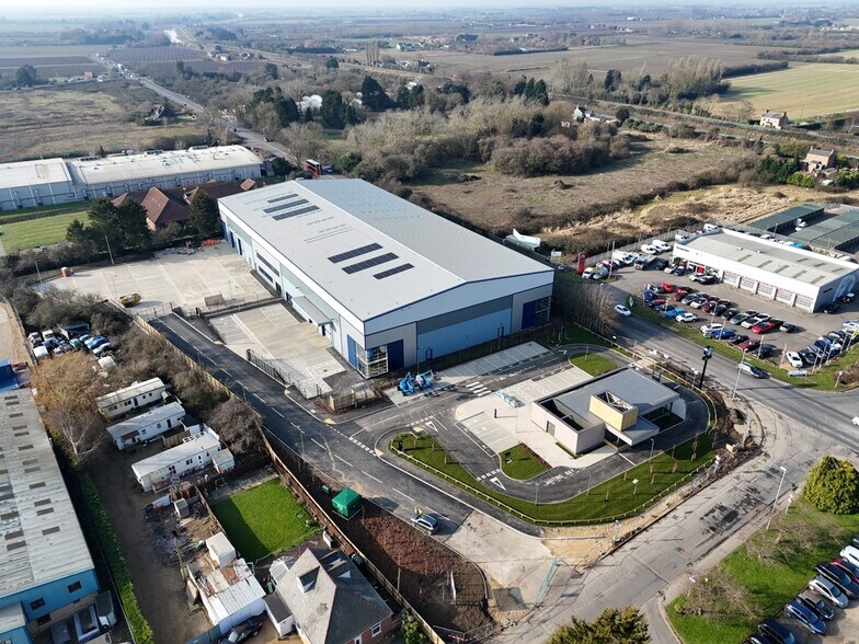 Cromwell Rd, Wisbech en alquiler - Vista aérea - Imagen 2 de 5