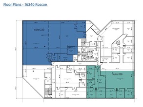 16380 Roscoe Blvd, Van Nuys, CA en alquiler Plano de la planta- Imagen 1 de 1