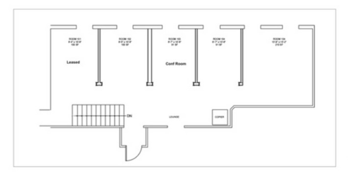 500 Northern Blvd, Great Neck, NY en alquiler Plano de la planta- Imagen 1 de 1