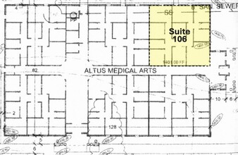 1015 E Broadway St, Altus, OK en alquiler Plano de la planta- Imagen 1 de 14