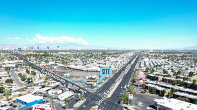 4870 Boulder Hwy, Las Vegas, NV - VISTA AÉREA  vista de mapa - Image1