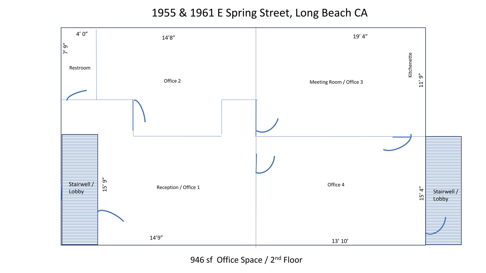 1951-1965 E Spring St, Long Beach, CA en alquiler Plano del sitio- Imagen 1 de 12