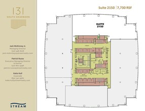 131 S Dearborn St, Chicago, IL en alquiler Plano de la planta- Imagen 1 de 1