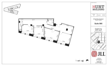 50 Hurt Plz SE, Atlanta, GA en alquiler Plano de la planta- Imagen 1 de 1