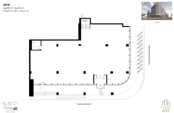 48-64 Boul des Laurentides, Laval, QC en alquiler Plano del sitio- Imagen 2 de 2