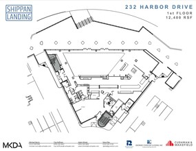 208 Harbor Dr, Stamford, CT en alquiler Plano de la planta- Imagen 1 de 1