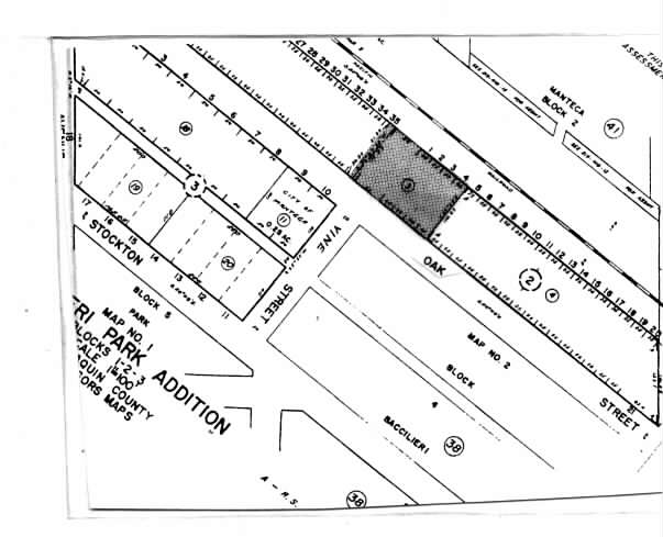 211 Oak St, Manteca, CA en venta - Plano de solar - Imagen 2 de 6