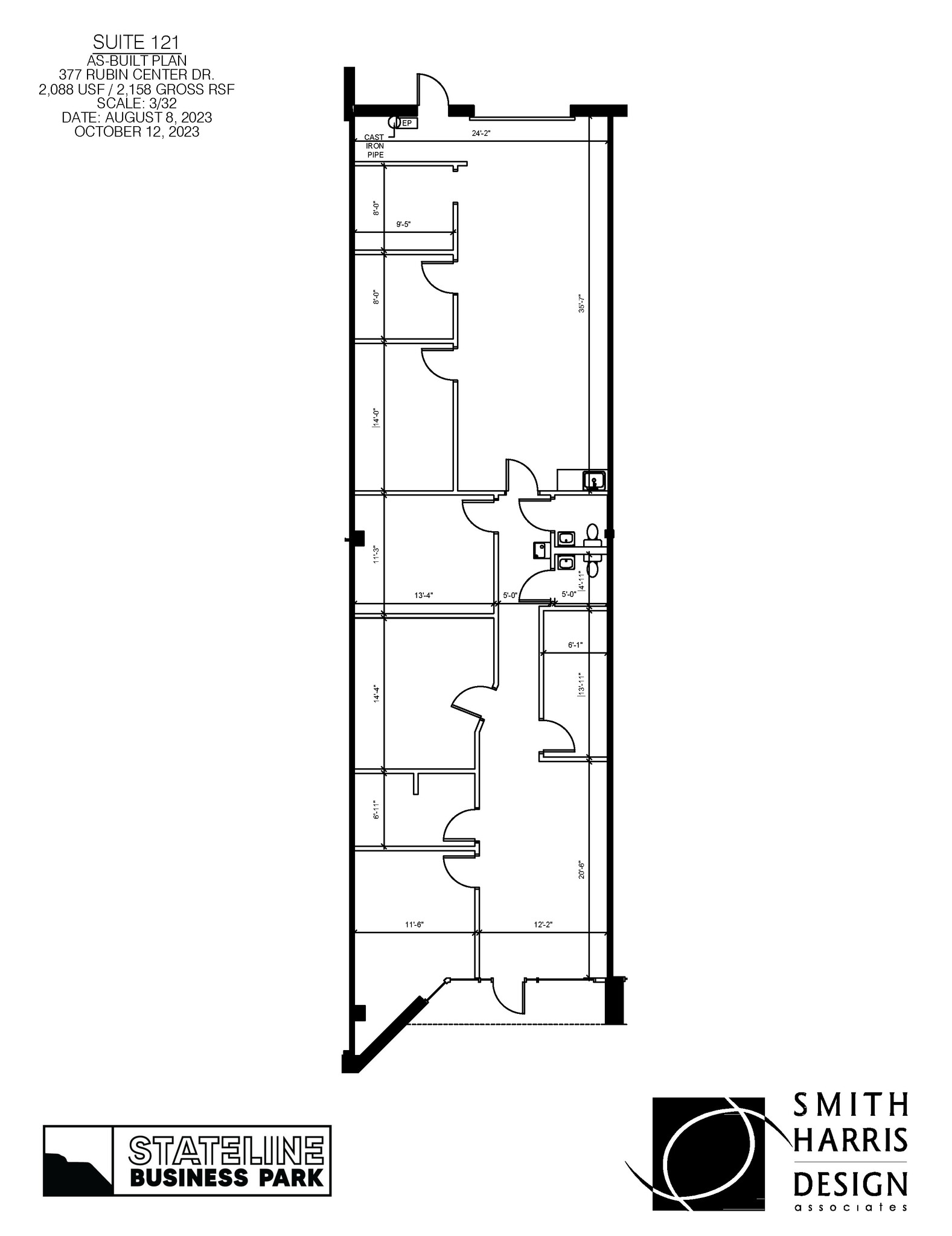 377 Rubin Center Dr, Fort Mill, SC en alquiler Plano de la planta- Imagen 1 de 8