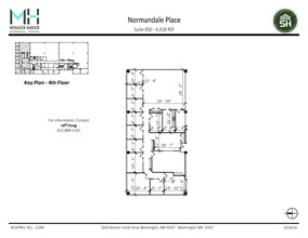 8201 Norman Center Dr, Bloomington, MN en alquiler Plano de la planta- Imagen 1 de 5