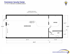 1533-1717 SW 1st Way, Deerfield Beach, FL en alquiler Plano de la planta- Imagen 2 de 8