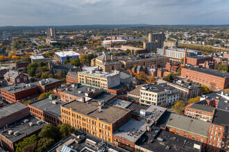 100 Merrimack St, Lowell, MA - VISTA AÉREA  vista de mapa