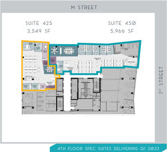 99 M St SE, Washington, DC en alquiler Plano de la planta- Imagen 1 de 1