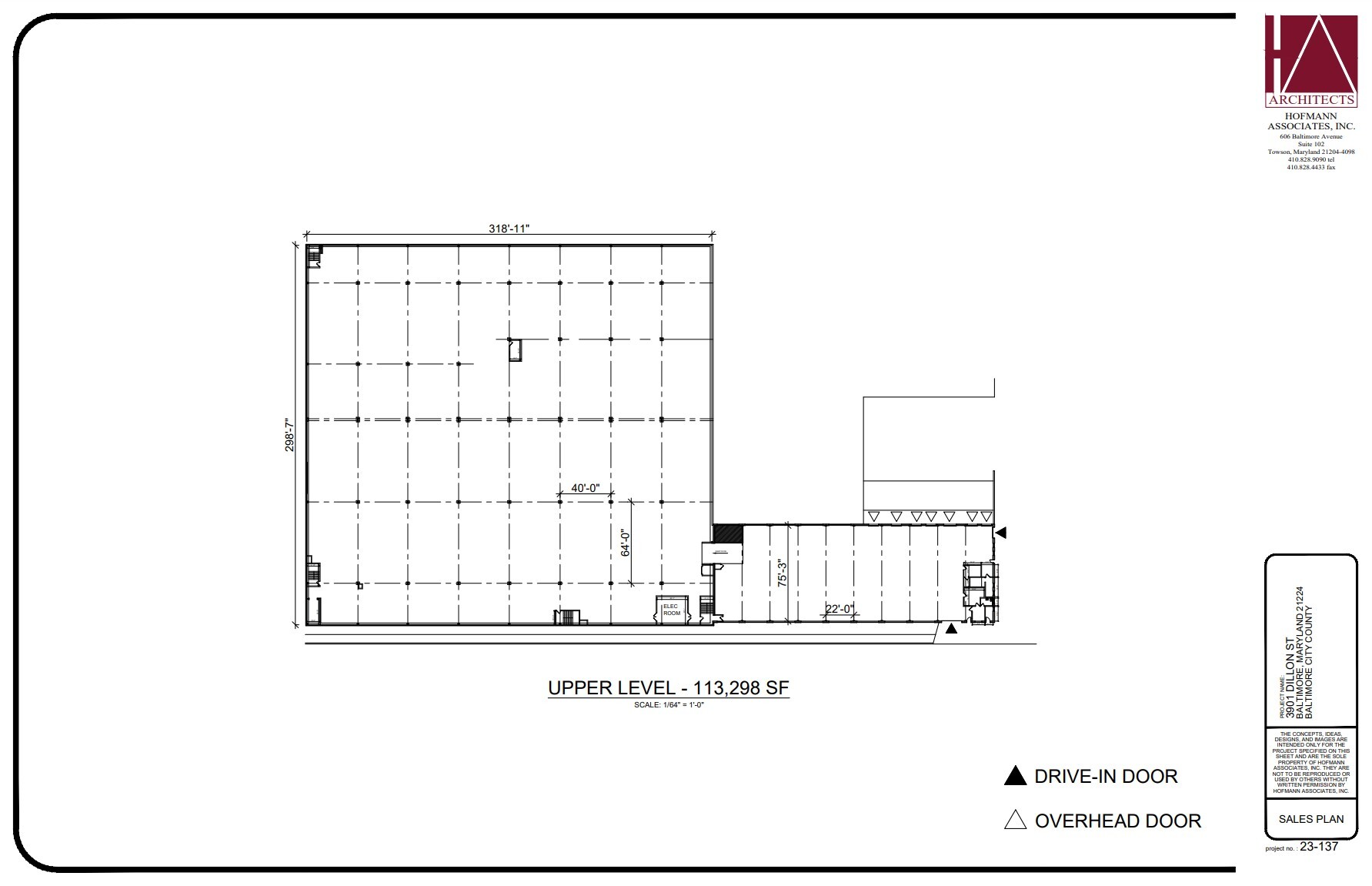 3901 Dillon St, Baltimore, MD en alquiler Plano de la planta- Imagen 1 de 1