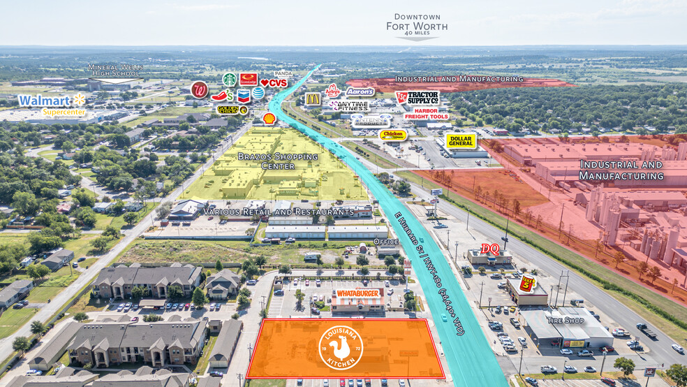 2501 E Hubbard St, Mineral Wells, TX en venta - Foto del edificio - Imagen 2 de 5