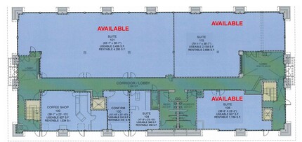 500 S Palm Canyon Dr, Palm Springs, CA en alquiler Plano de la planta- Imagen 1 de 9