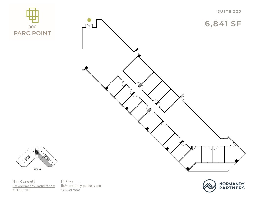 800 Parc Pt, Alpharetta, GA en alquiler Plano de la planta- Imagen 1 de 8