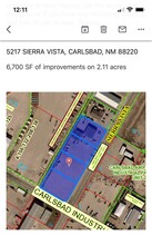 5217 Sierra Vista Dr, Carlsbad, NM - VISTA AÉREA  vista de mapa