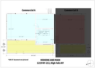 1219 Rt-213, High Falls, NY en alquiler Plano de la planta- Imagen 1 de 10