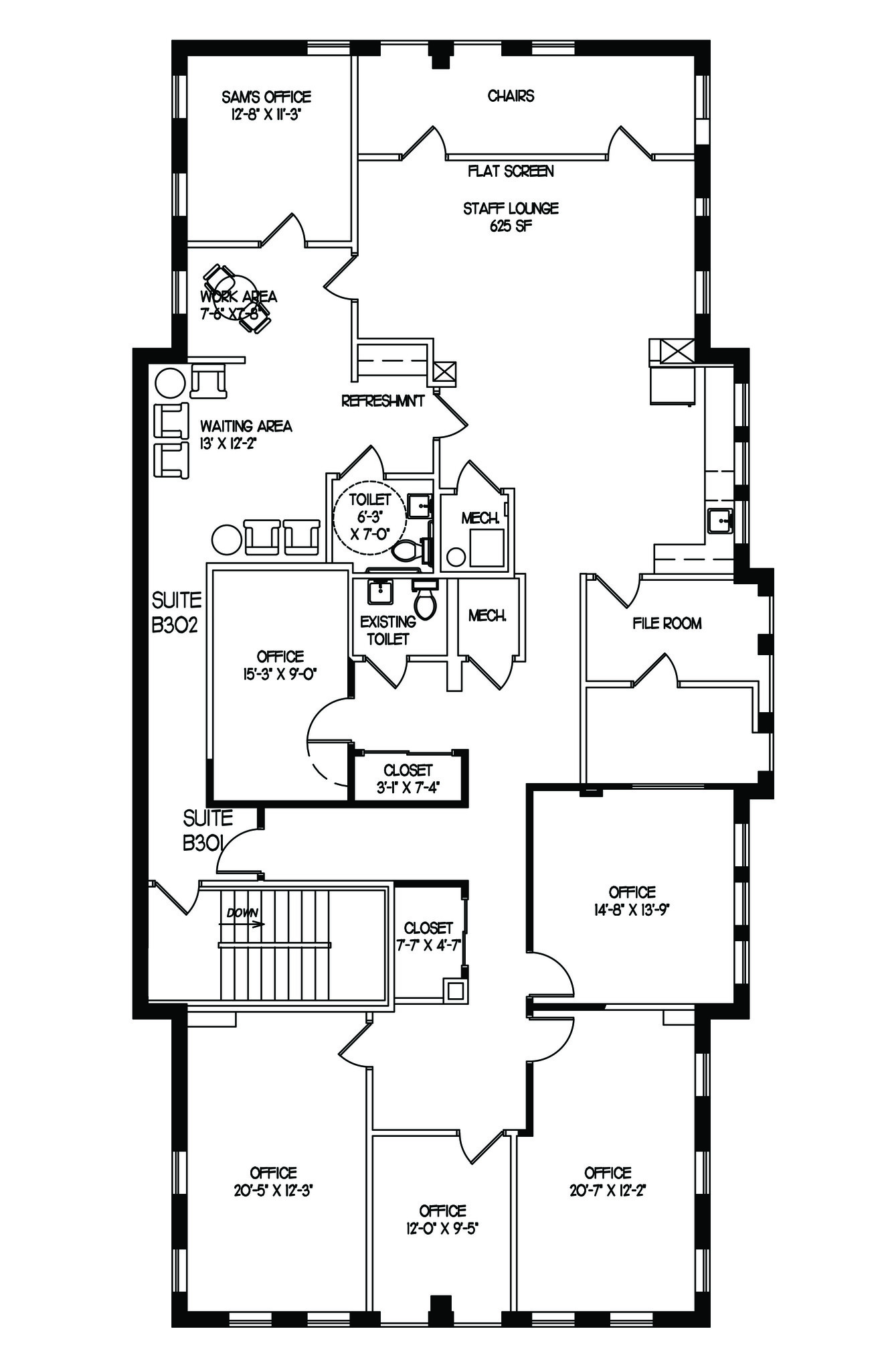 1212 York Rd, Lutherville, MD en alquiler Plano de la planta- Imagen 1 de 1