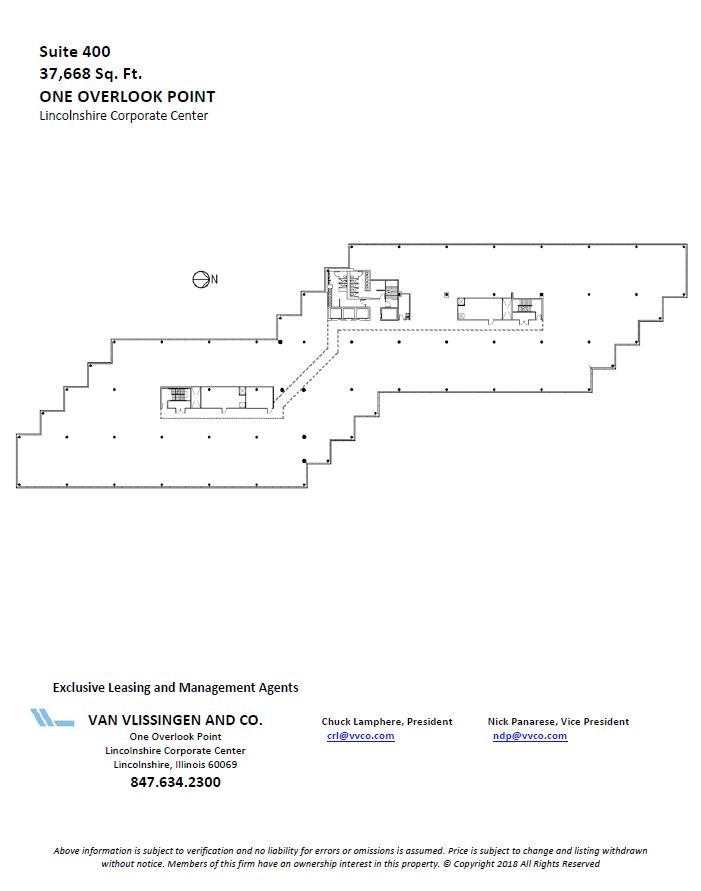 1 Overlook Pt, Lincolnshire, IL en alquiler Plano de la planta- Imagen 1 de 7