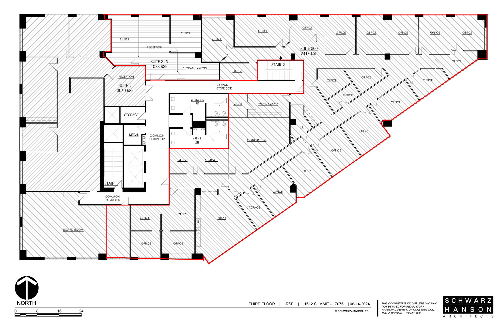 1612 Summit Ave, Fort Worth, TX en alquiler Plano de la planta- Imagen 1 de 1