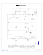 7550-7584 Brokerage Dr, Orlando, FL en alquiler Plano del sitio- Imagen 2 de 2