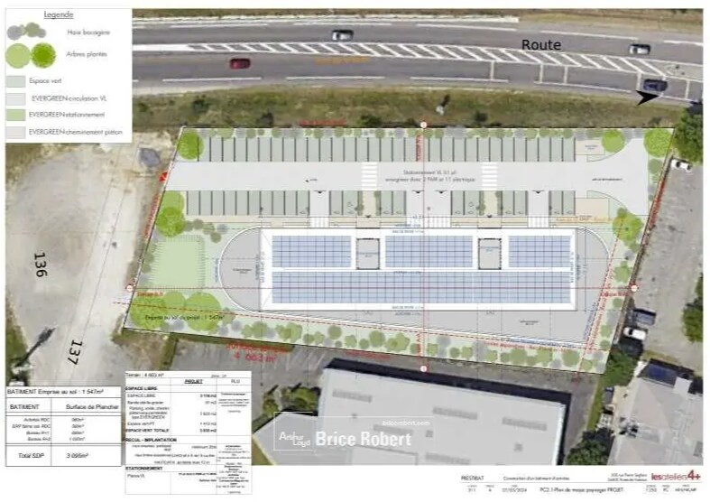 Flex en Portes-lès-Valence en alquiler Plano del sitio- Imagen 1 de 2