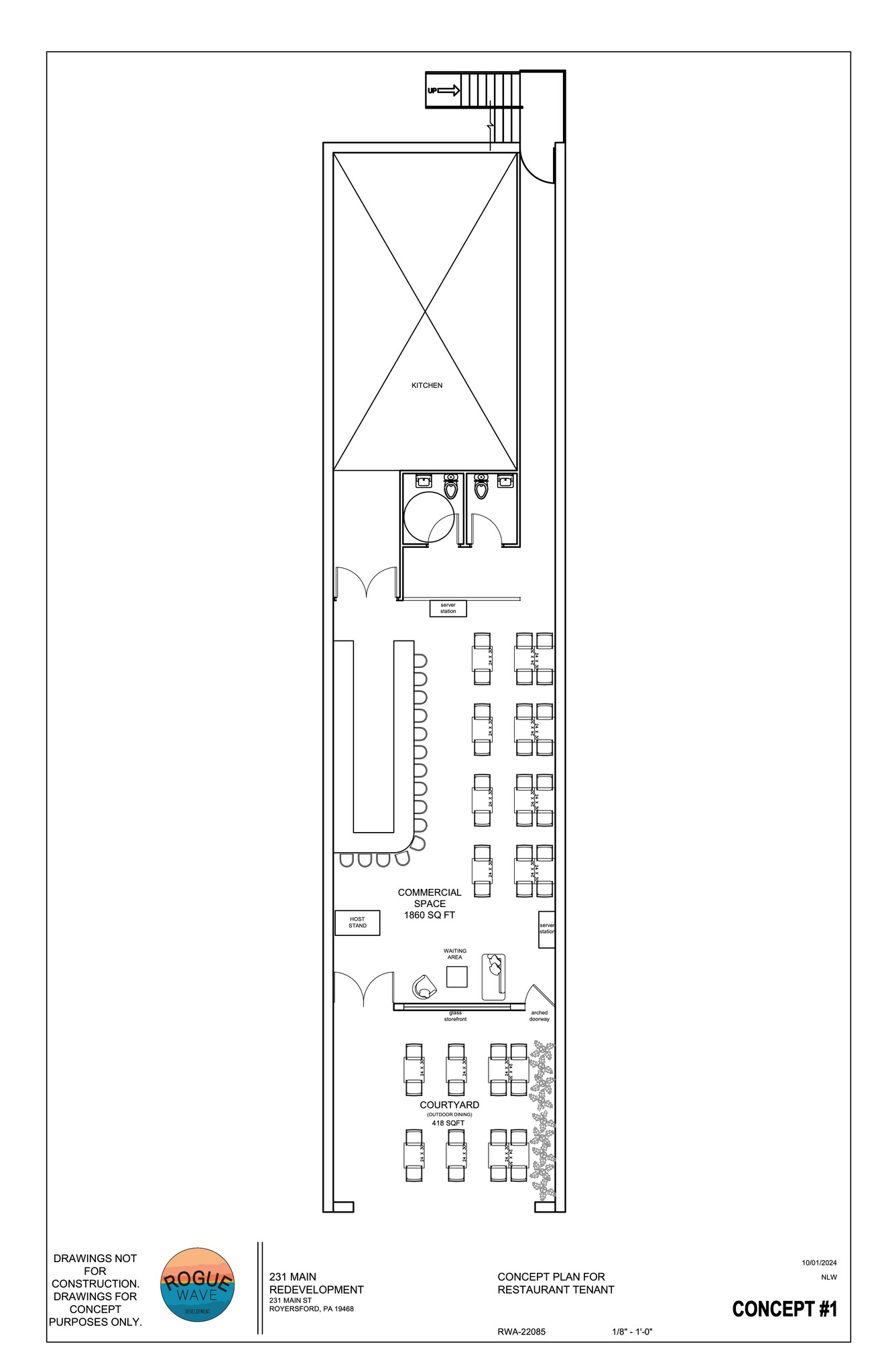 231 Main St, Royersford, PA en alquiler Plano del sitio- Imagen 1 de 2