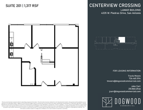 4538 Centerview Dr, San Antonio, TX en alquiler Plano de la planta- Imagen 1 de 1