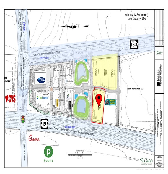 1229 U.S. 19 S Hwy, Leesburg, GA en venta - Plano de la planta - Imagen 2 de 2