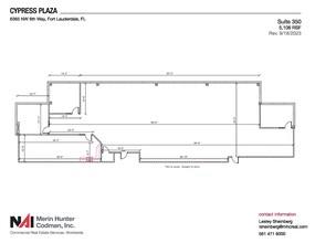 6365 NW 6th Way, Fort Lauderdale, FL en alquiler Plano de la planta- Imagen 1 de 1